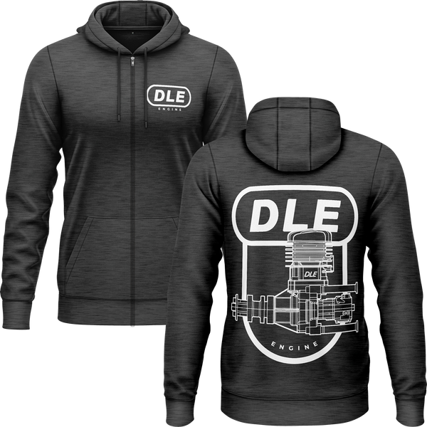 DLE Engine 35RA Zip-Hoodie (B)