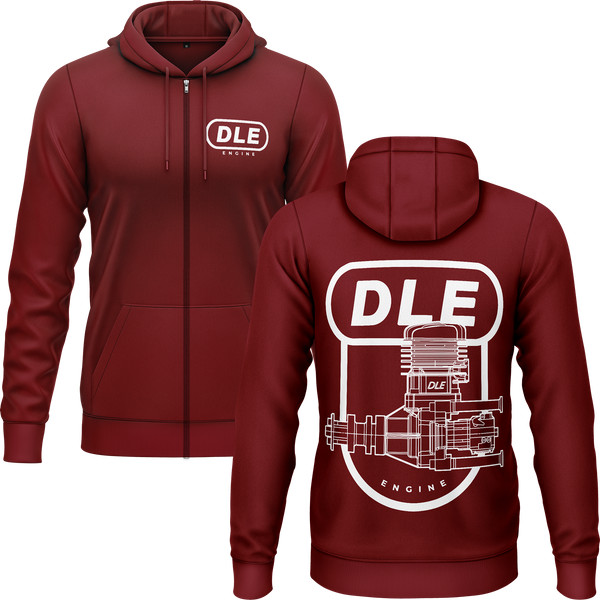 DLE Engine 35RA Zip-Hoodie (B)