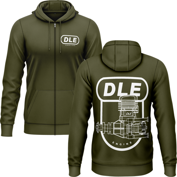DLE Engine 35RA Zip-Hoodie (B)