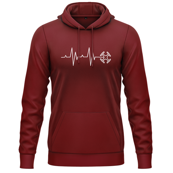 Quadcopter Heartbeat Hoodie