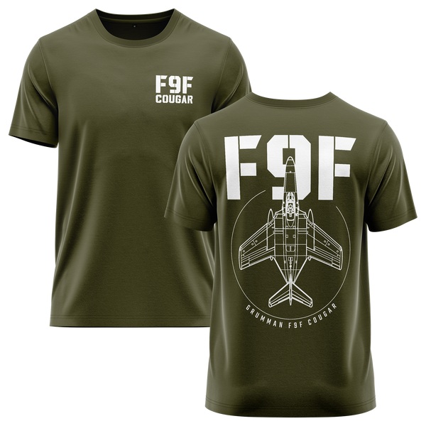 F9F Cougar BC Shirt (B1) Shirt RC-WEAR Army-White XS