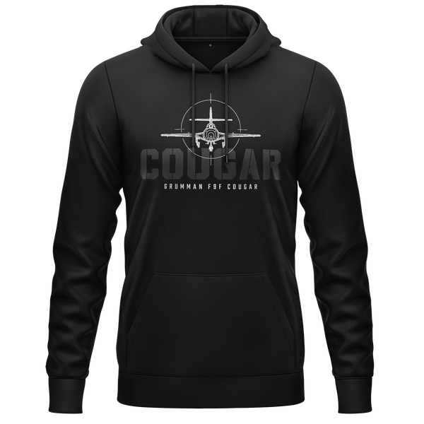 F9F Cougar BC Hoodie (C) Hoodie RC-WEAR Black-Dark XS