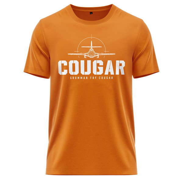 F9F Cougar BC Shirt (C) Shirt RC-WEAR Orange-White XS