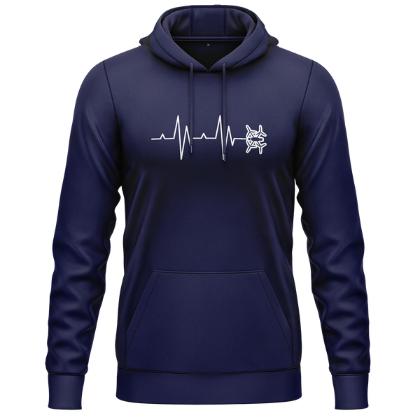 FPV Drone Heartbeat Hoodie