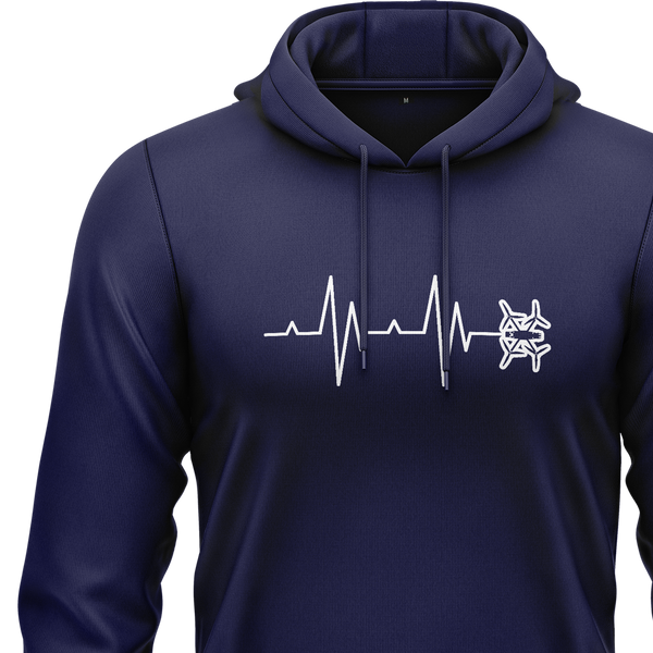 FPV Drone Heartbeat Hoodie
