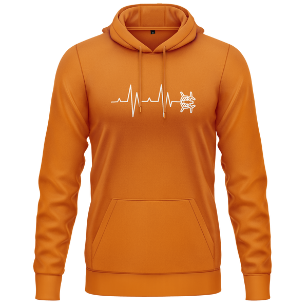 FPV Drone Heartbeat Hoodie