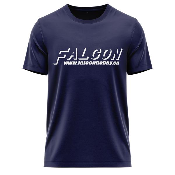 Falcon Hobby Shirt (C) Shirt RC-WEAR Navy-White XS