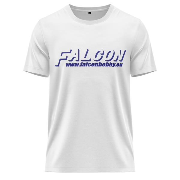 Falcon Hobby Shirt (C) Shirt RC-WEAR White-Blue XS