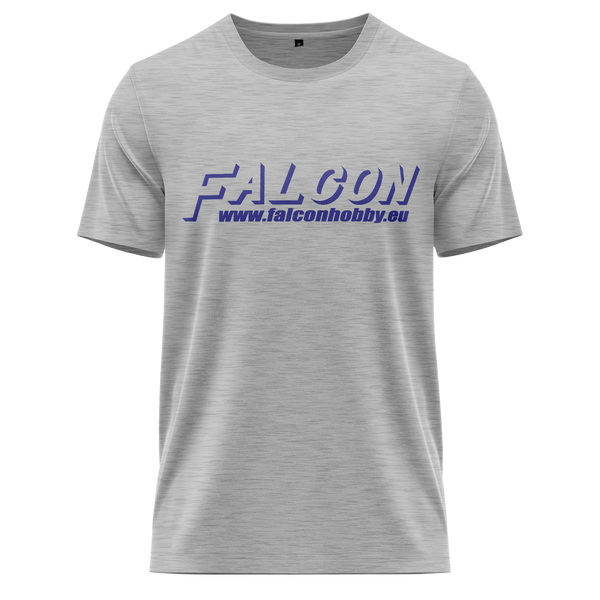 Falcon Hobby Shirt (C) Shirt RC-WEAR Grey-Blue XS
