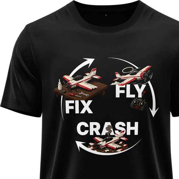 Fly Crash Fix RC Shirt Shirt RC-WEAR