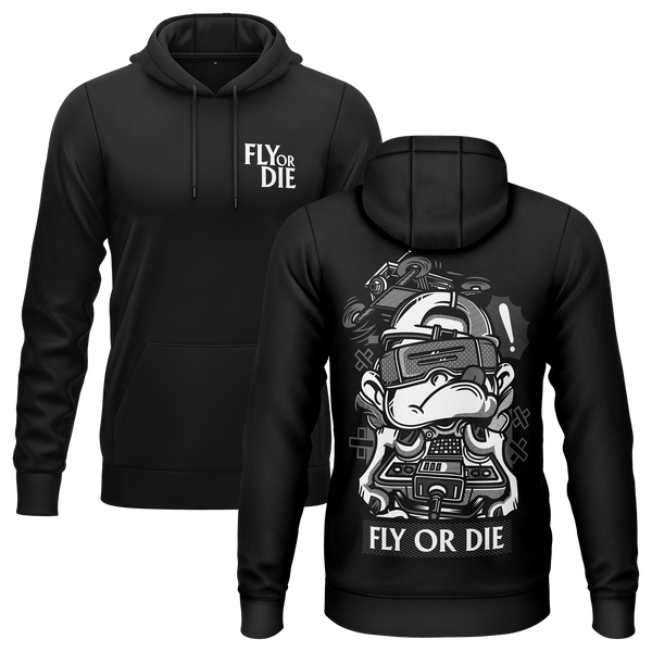 Fly Or Die FPV Drone Hoodie