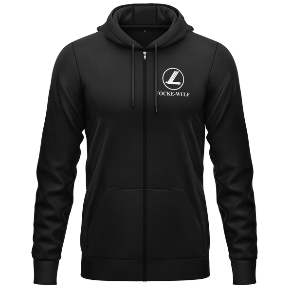 Focke Wulf Logo Zip-Hoodie (B) Zip Hoodie RC-WEAR
