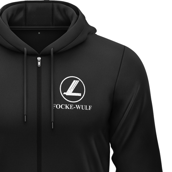 Focke Wulf Logo Zip-Hoodie (B) Zip Hoodie RC-WEAR