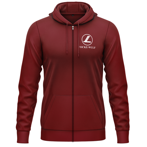 Focke Wulf Logo Zip-Hoodie (B) Zip Hoodie RC-WEAR