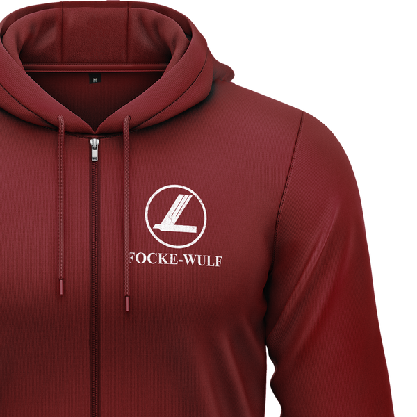 Focke Wulf Logo Zip-Hoodie (B) Zip Hoodie RC-WEAR