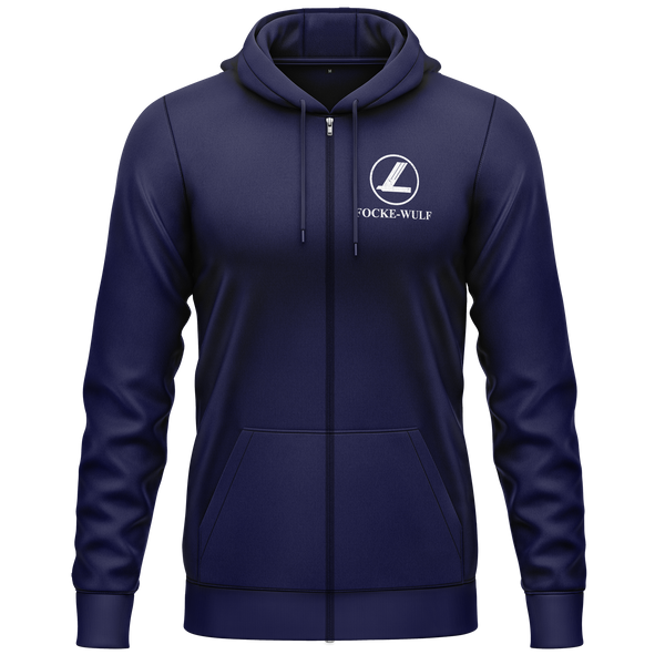 Focke Wulf Logo Zip-Hoodie (B) Zip Hoodie RC-WEAR