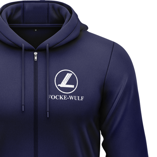 Focke Wulf Logo Zip-Hoodie (B) Zip Hoodie RC-WEAR
