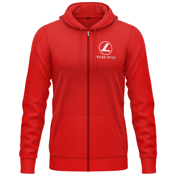 Focke Wulf Logo Zip-Hoodie (B) Zip Hoodie RC-WEAR