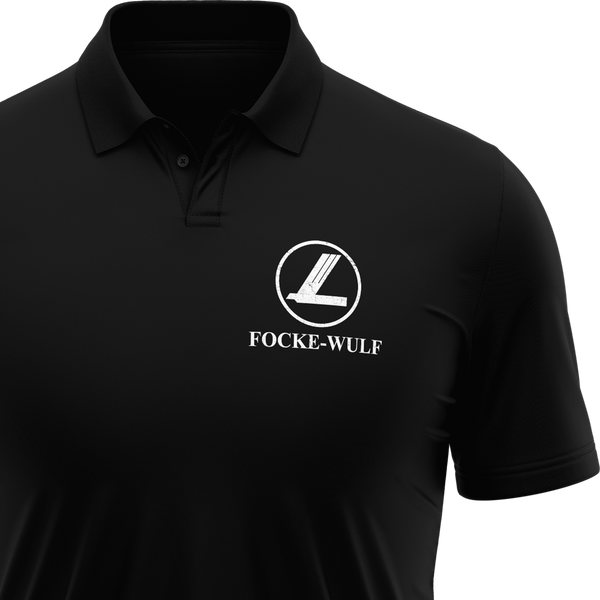 Focke Wulf Logo Polo Shirt (Back Print)