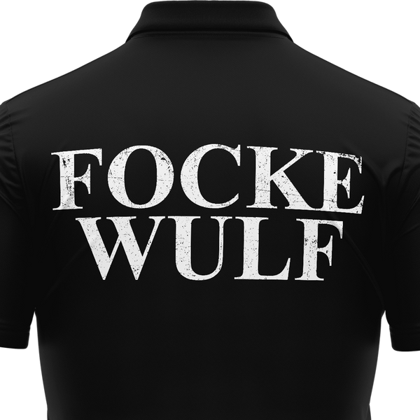 Focke Wulf Logo Polo Shirt (Back Print)