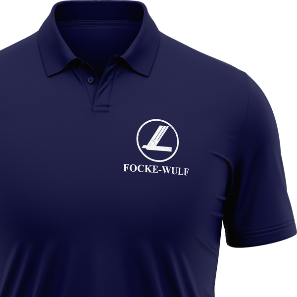 Focke Wulf Logo Polo Shirt (Back Print)
