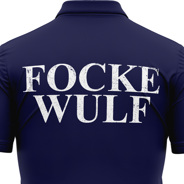 Focke Wulf Logo Polo Shirt (Back Print)