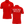 Focke Wulf Logo polo shirt with back print for warbird fans – Red