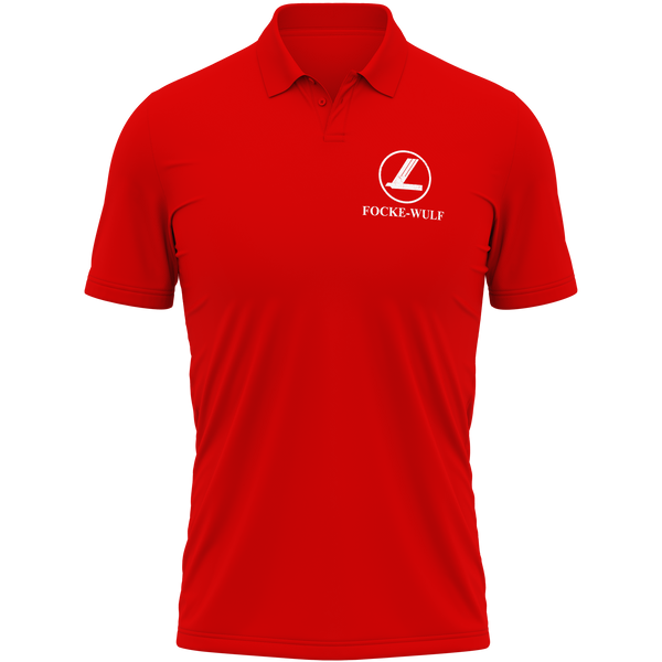 Focke Wulf Logo Polo Shirt (Back Print)