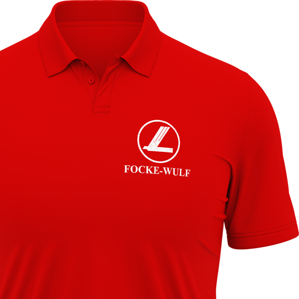 Focke Wulf Logo Polo Shirt (Back Print)