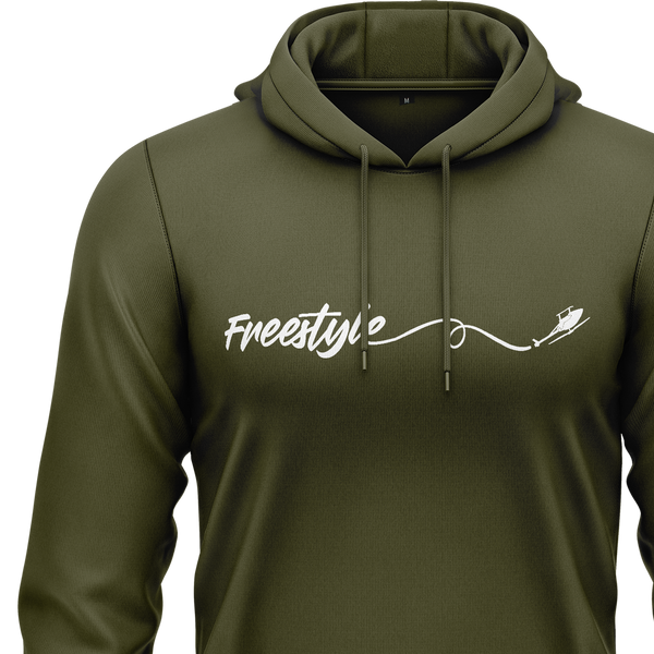 Freestyle 3D Helikopter Hoodie
