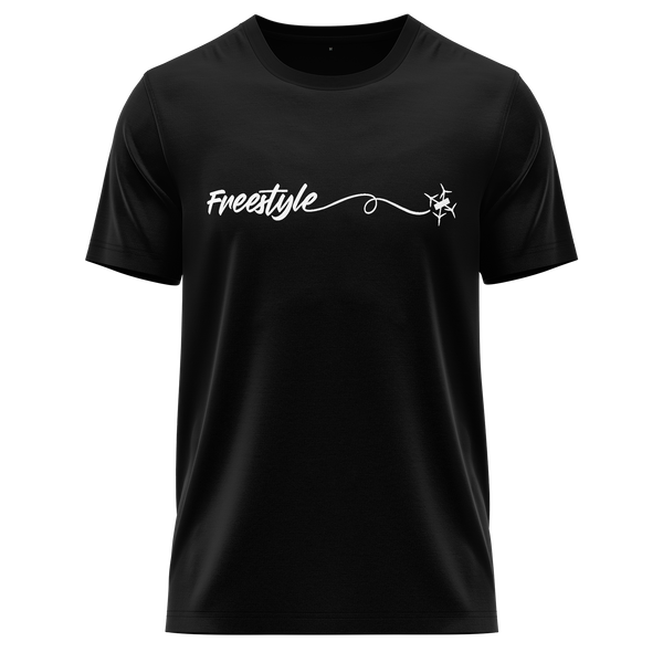 Freestyle FPV Racing Drone Shirt für FPV-Piloten – Schwarz