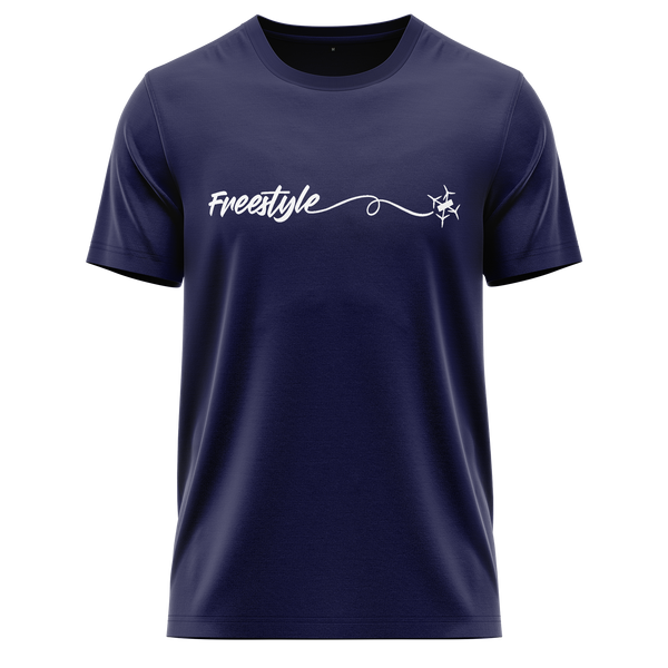 Freestyle FPV Racing Drone Shirt für FPV-Racing-Fans – Navy