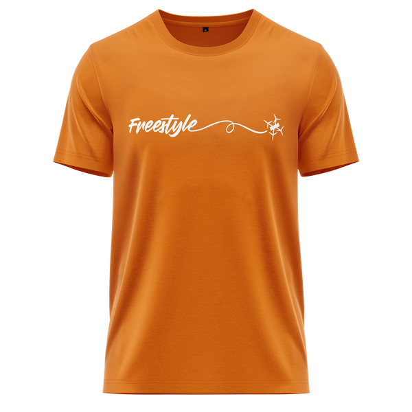 Freestyle FPV Racing Drone Shirt für FPV-Piloten – Orange