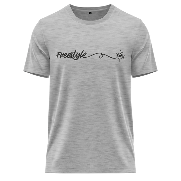 Freestyle FPV Racing Drone Shirt für FPV-Racing-Fans – Grau