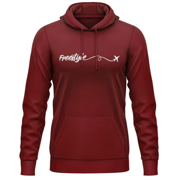 Freestyle Sport Jet Hoodie für RC-Jet-Fans – Bordeaux