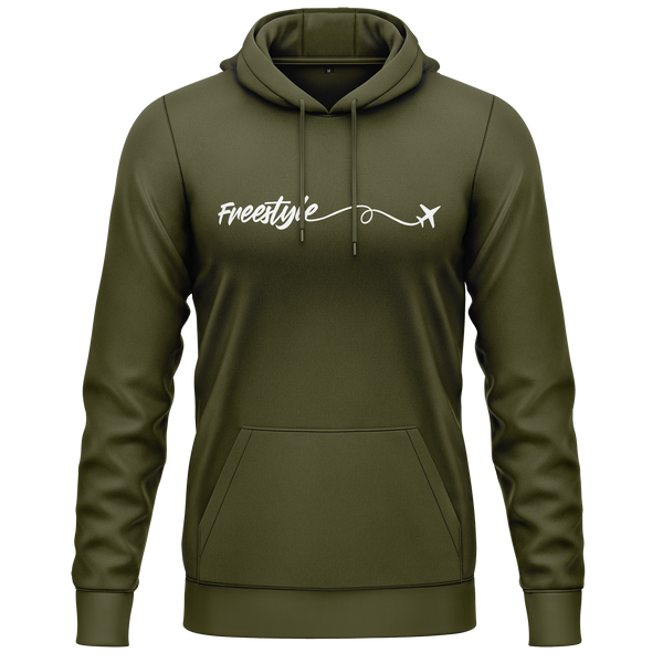 Freestyle Sport Jet Hoodie für Jet-Piloten – Oliv