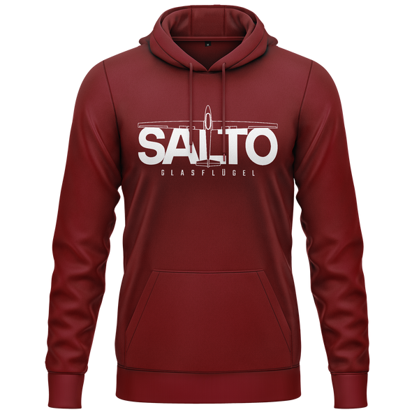 Glasflügel H-101 Salto BC Hoodie (C) Hoodie RC-WEAR Burgundy-White XS