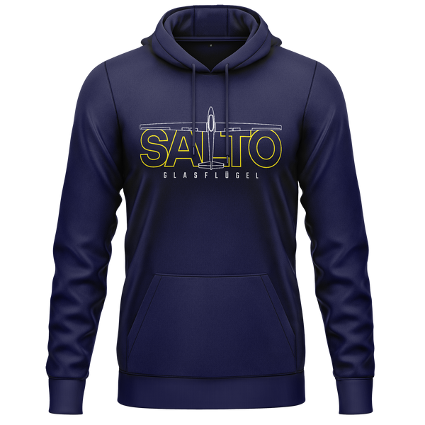 Glasflügel H-101 Salto BC Hoodie (C) Hoodie RC-WEAR Navy-Yellow XS