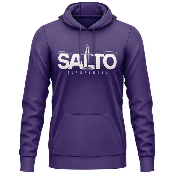 Glasflügel H-101 Salto BC Hoodie (C) Hoodie RC-WEAR Violet-White XS