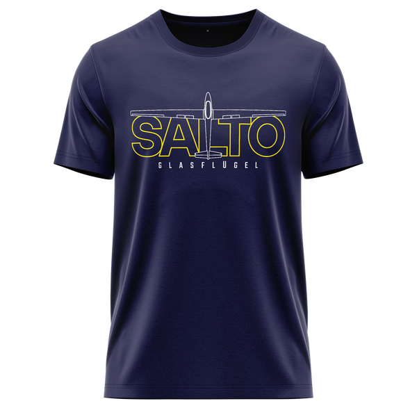 Glasflügel H-101 Salto BC Shirt (C) Shirt RC-WEAR Navy-Yellow XS