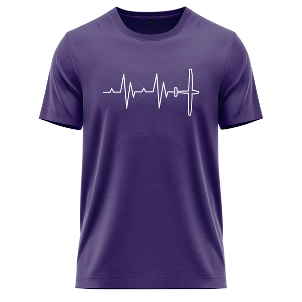 Segelflugzeug Heartbeat Shirt