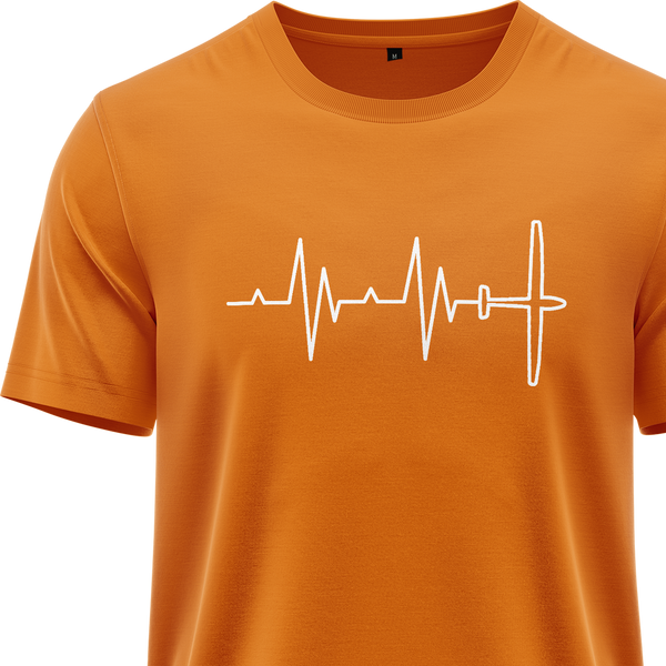 Segelflugzeug Heartbeat Shirt
