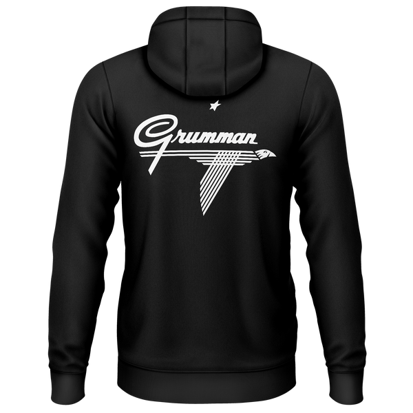 Grumman Logo Zip-Hoodie Zip Hoodie RC-WEAR