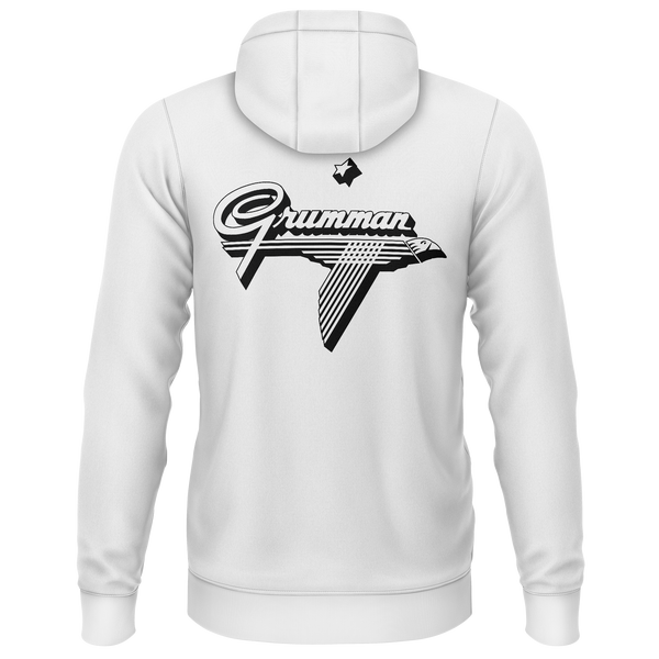 Grumman Logo Zip-Hoodie Zip Hoodie RC-WEAR