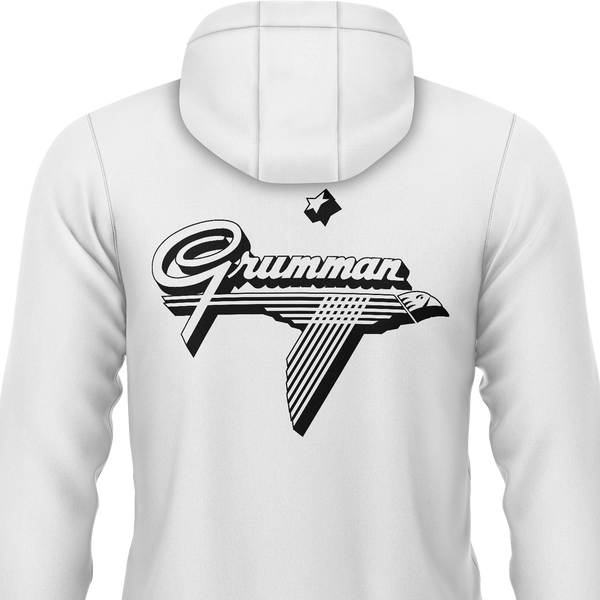 Grumman Logo Zip-Hoodie Zip Hoodie RC-WEAR