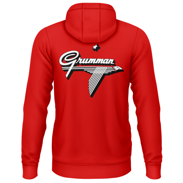 Grumman Logo Zip Hoodie