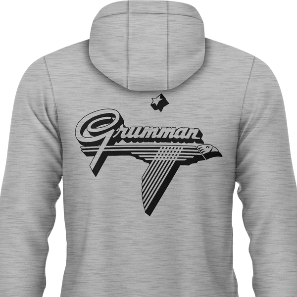 Grumman Logo Zip Hoodie