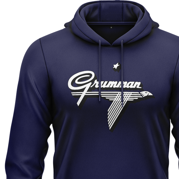 Grumman Logo Hoodie (C) Hoodie RC-WEAR