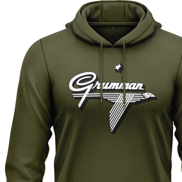 Grumman Logo Hoodie (C) Hoodie RC-WEAR