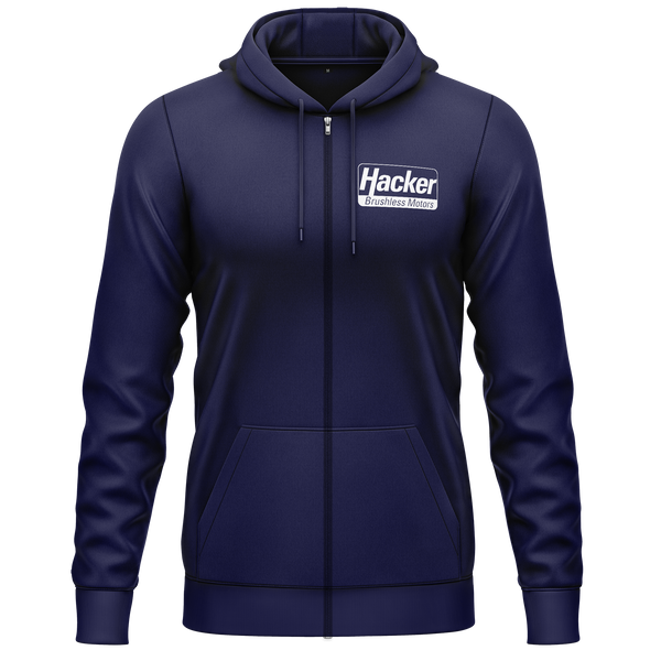Hacker Motor Zip-Hoodie (B) Zip Hoodie RC-WEAR